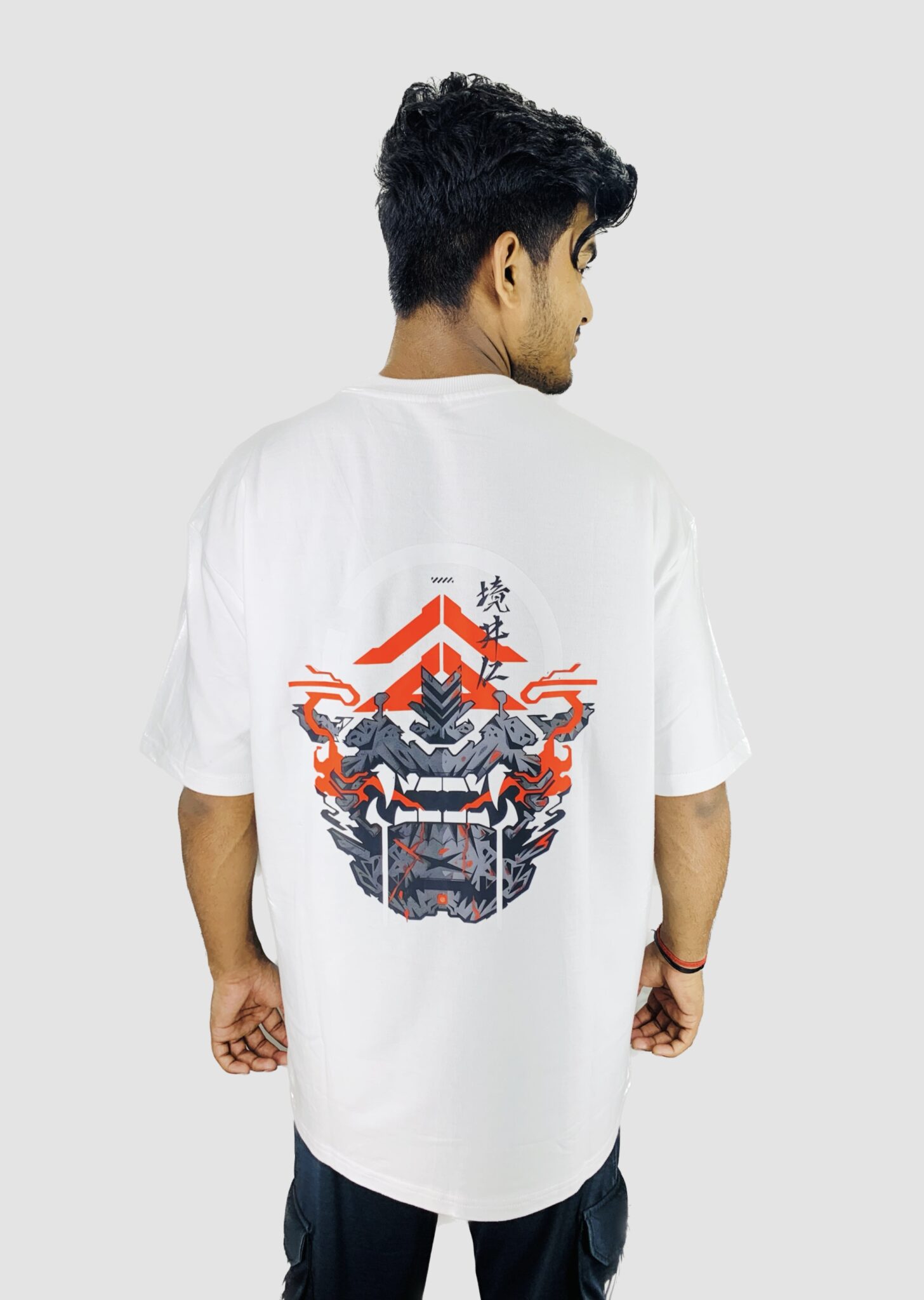 Samurai Designed Oversized Tshirt